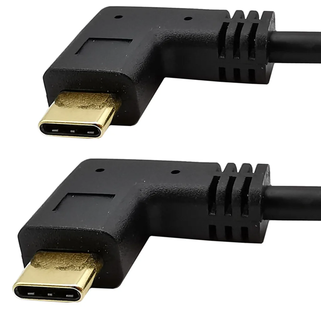 10 Гбит/с USB 3 1 USB-C 16 + 90 градусов вверх и вниз левый правый угол позолоченный