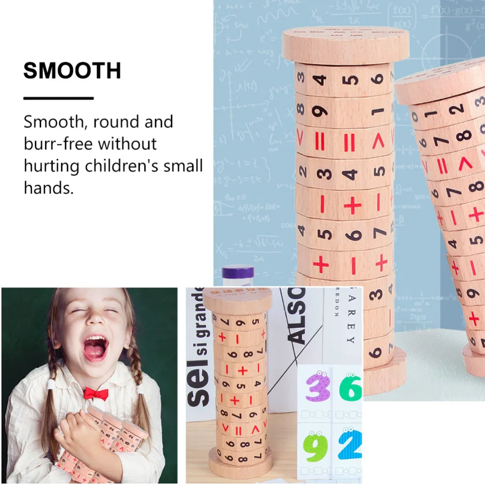 

1pc Montessori Preschool Learning Educational Counting Game Math Learning