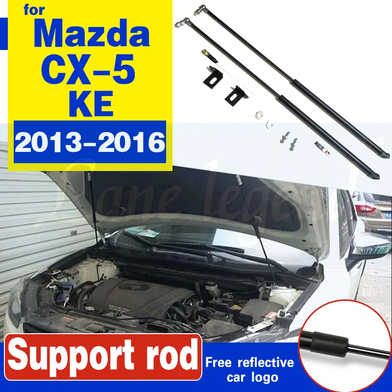 

For Mazda CX-5 CX5 2013-2016 KE Car Front Hood Cover Hydraulic Rod Strut Bars Lift Support Spring Shock Car Styling