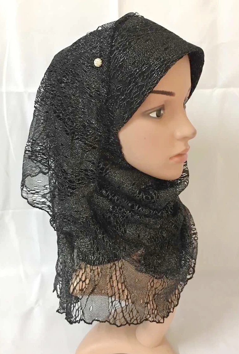 Модная женская мусульманская накидка Хиджаб Женский исламский шарф шали