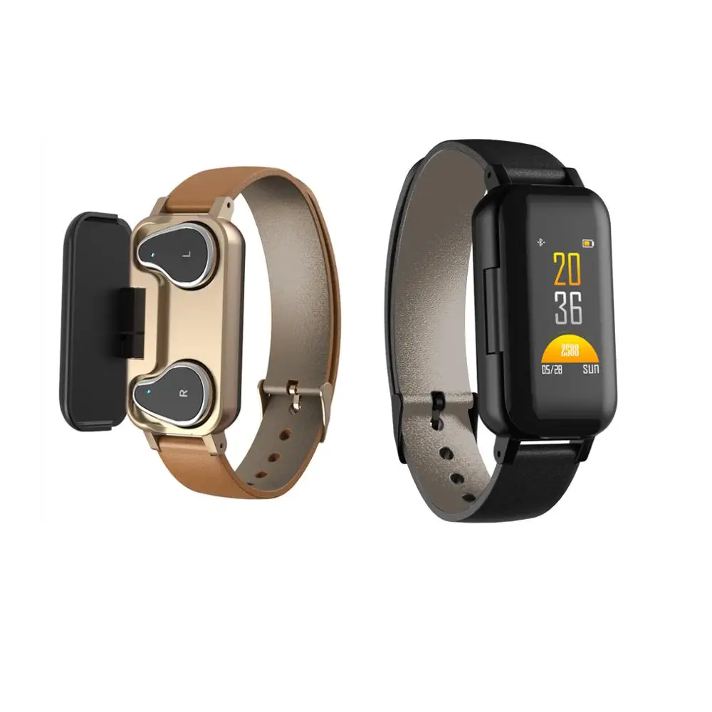 

Smart Watch Earbuds TWS Earbuds with Fitness Tracker Watch, Sleep Tracker, Heart Rate Blood Pressure Monitor, Sport Headset