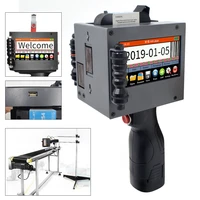 Touch Screen Handheld Portable Printer Mini Inkjet Label Print Machine Intelligent USB QR Code Inkjet Label Printer 2-508mm