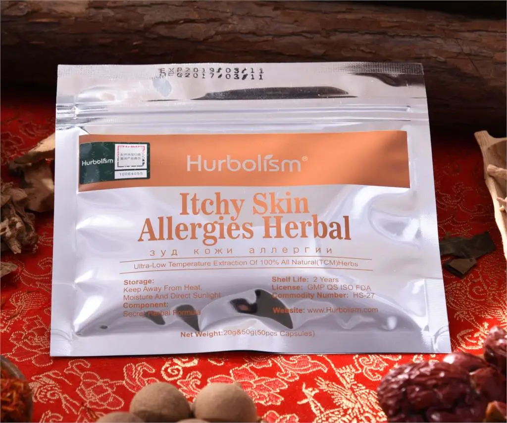 

Natural Herbs Formula for Curing Itchy Skin, Curing Allergies Skin, Improve Skin Texture, 100% Effective.