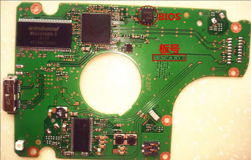 hard drive parts PCB printed circuit board M8U R00 100760718 REV C for SA 2.5 USB3.0 hdd data recovery | Компьютеры и офис