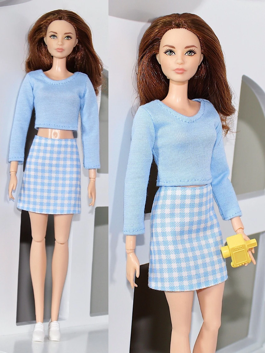 Limited collection Clothes set / Original T Shirt top shorts Dress Outfit clothing For 1/6 BJD Xinyi FR ST Barbie Doll|Куклы| |