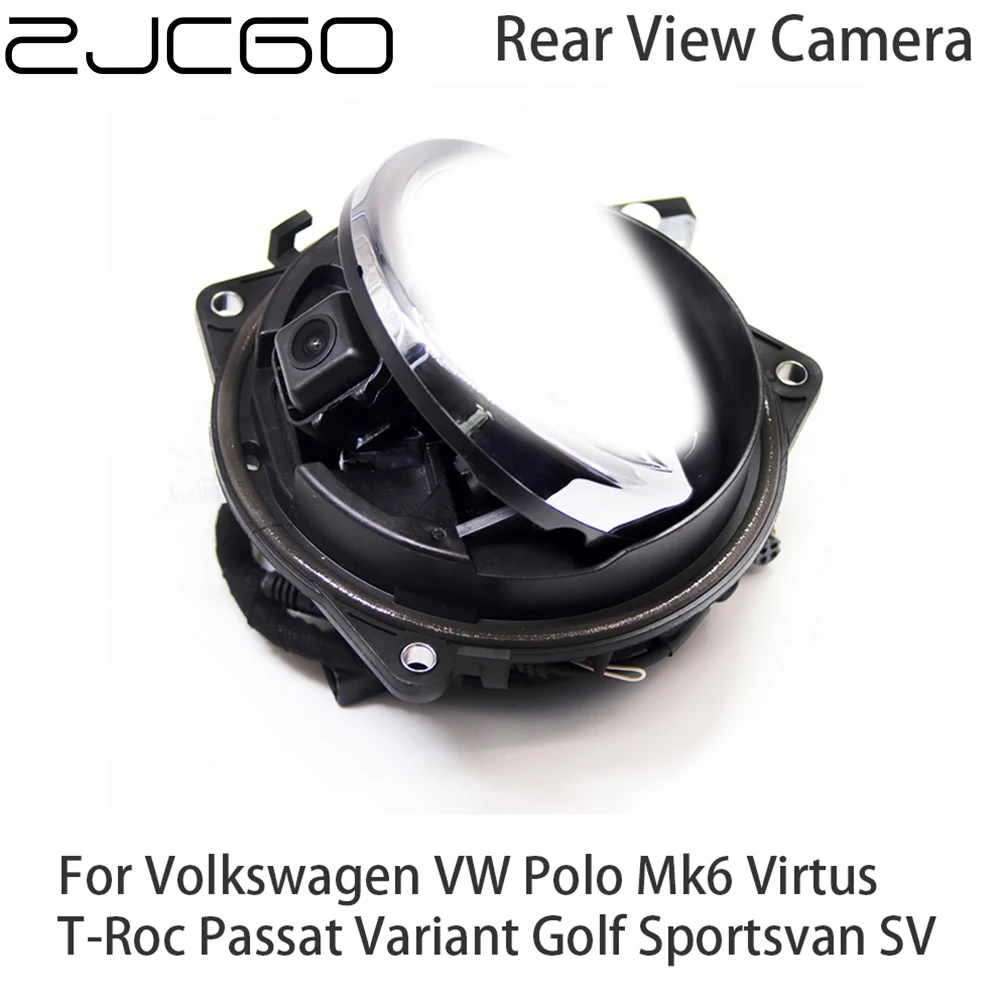 

Камера заднего вида ZJCGO для автомобилей Volkswagen VW Polo Mk6, Virtus, T-Roc, Passat, Variant, Golf, Sportsvan SV