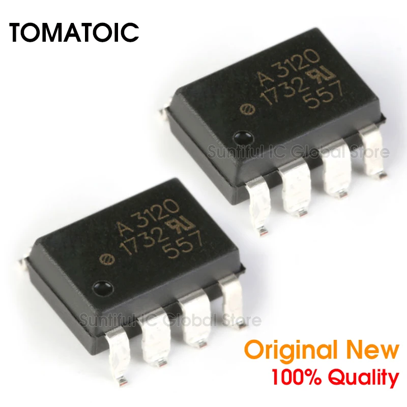 1 шт. HCPL 3120 500E SOP8 соп 8 SMD IGBT привод оптопара|Аксессуары для аудиосистем| |
