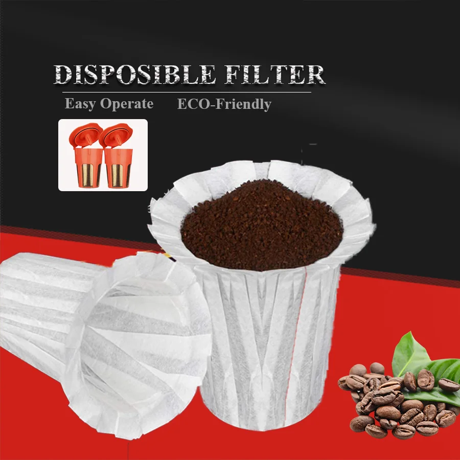 Одноразовые фильтры для кофе icafilas многоразовые K Cup Keurig 2 0 экологически