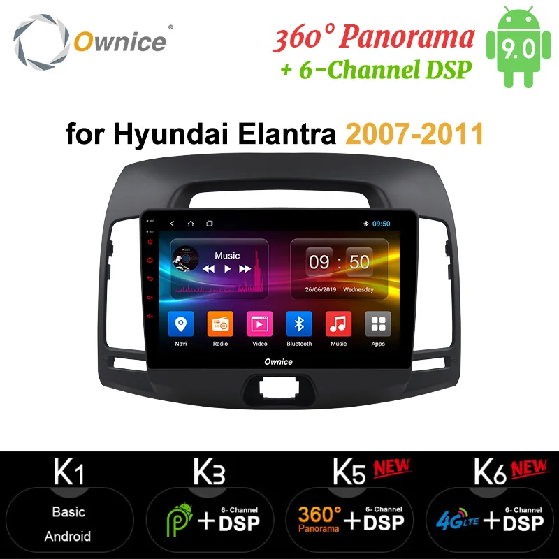 Ownice Android 9 0 360 панорамный оптический автомобильный DVD плеер GPS навигация Радио 8