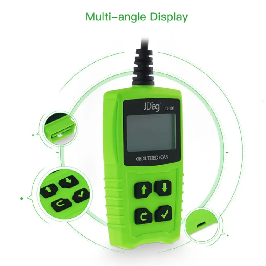 2019 сканер OBD2 автомобильный диагностический инструмент считыватель кодов Creader