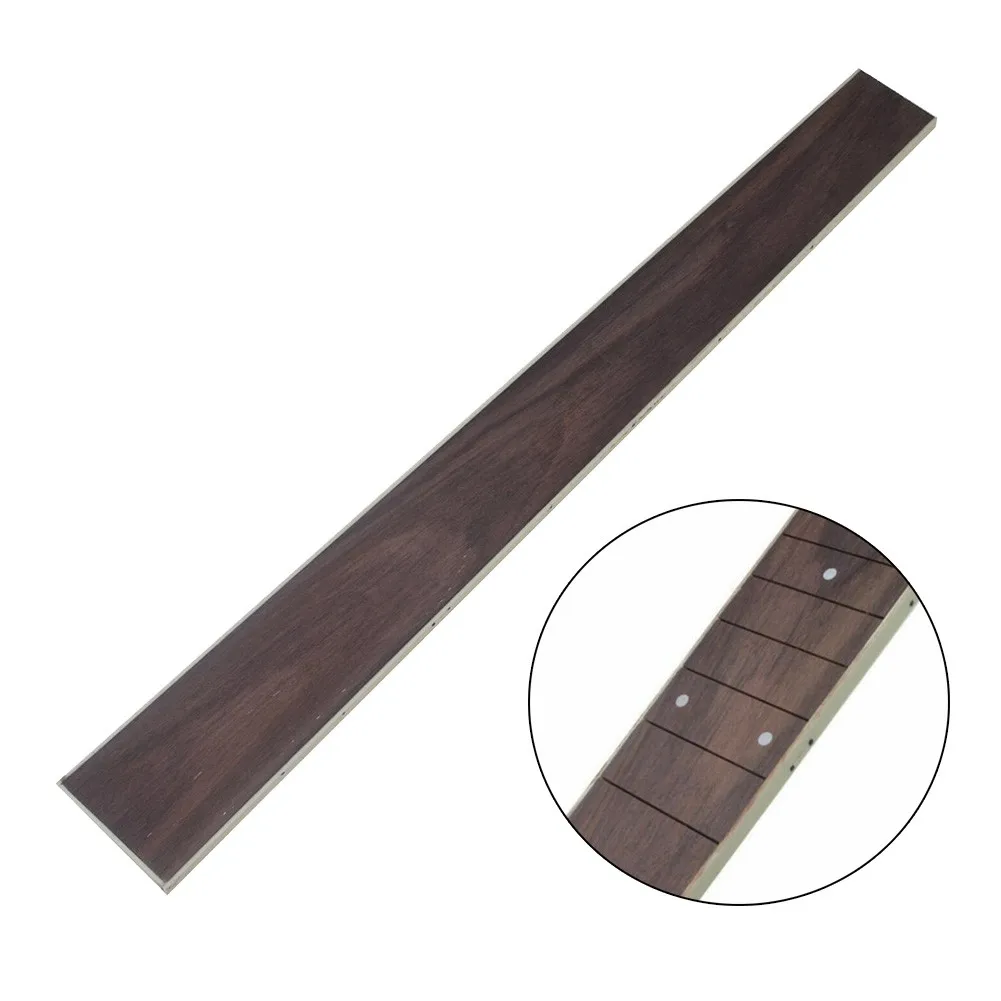 Rosewood Fretboard Guitar Fingerboard For 41\'\' 20 Frets Acoustic Guitar Part Inlay Shell Sound Piont With ABS Edge Guitar DIY 22 frets maple guitar neck rosewood fingerboard neck for fender tele replacement guitar accessories parts right handed players