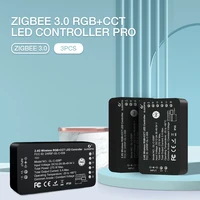3PCS DC12-54V Gledopto Zigbee 3 0 Warm White Cold White RGB LED Controller Pro For Indoor Lighting Kitchen Cabinet Light Ceiling