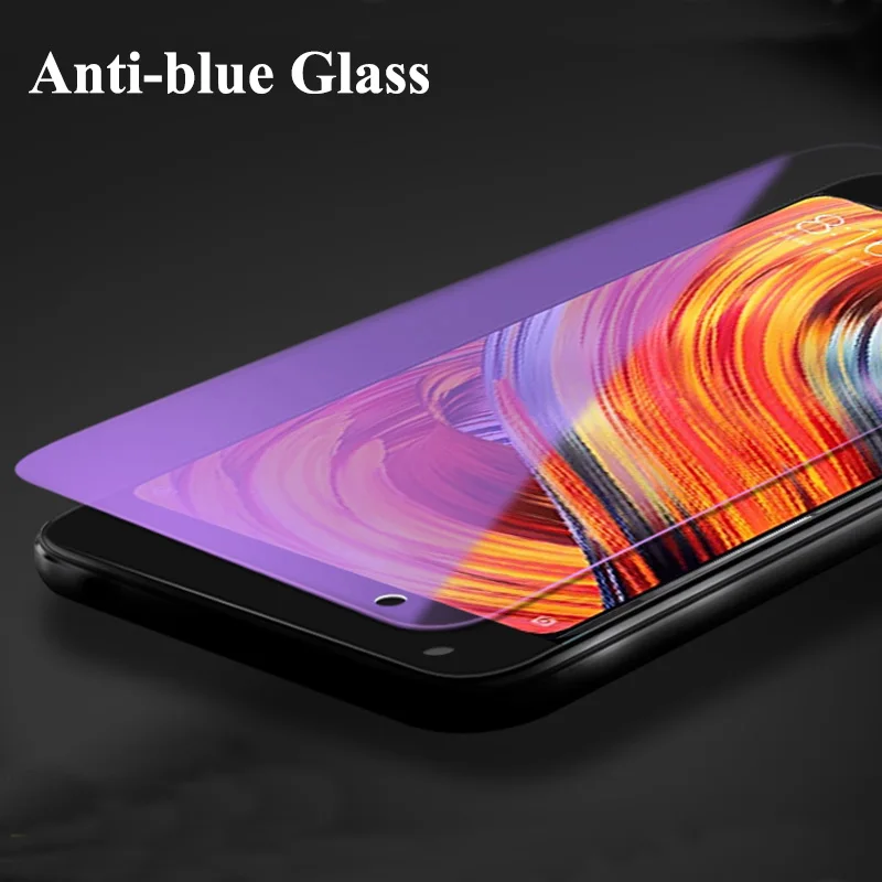 JGKK для Xiaomi mi Max 2 Max3 mi x2S полное покрытие матовый анти-синий луч закаленное стекло для mi x2S Max2 защита экрана - Цвет: Anti-blue Glass