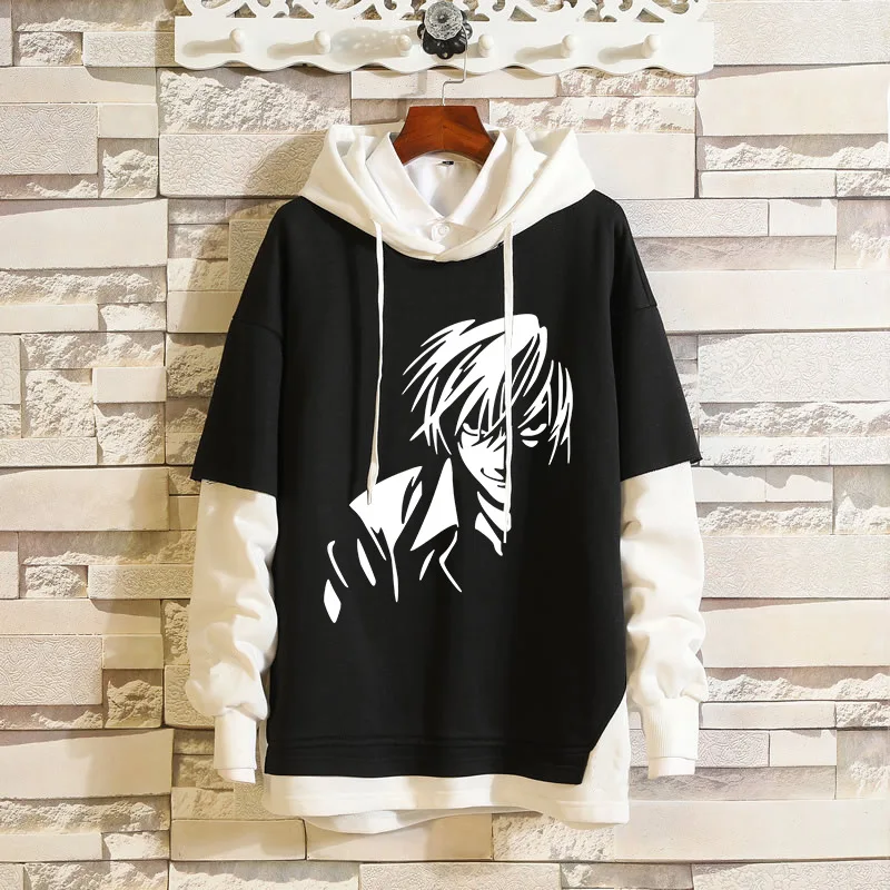 2022 толстовка с капюшоном тетрадь смерти Yagami светильник кие толстовки для косплея