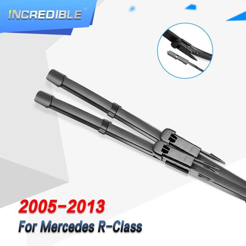 

INCREDIBLE Wiper Blades for Mercedes Benz R Class W251 Fit Pinch Tab Arms R280 R300 R320 R350 R500 R550 R63 CDI V6 V8