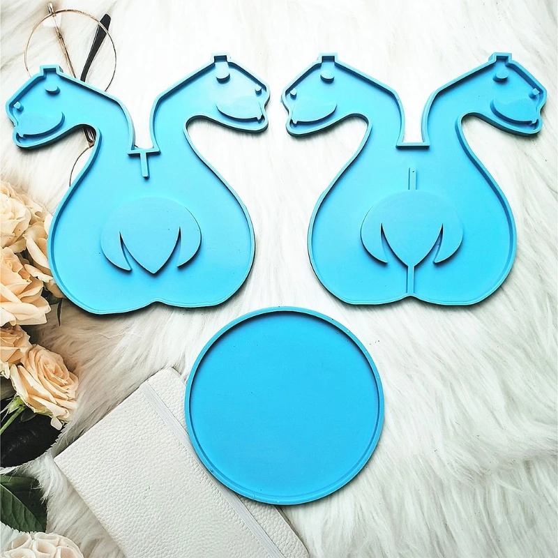 

Mold DIY Resin Mold Suitable for Jewelry Silicone Resin Molds Including Snake-shaped Shelf Flower Pot Holder Silicone Mold