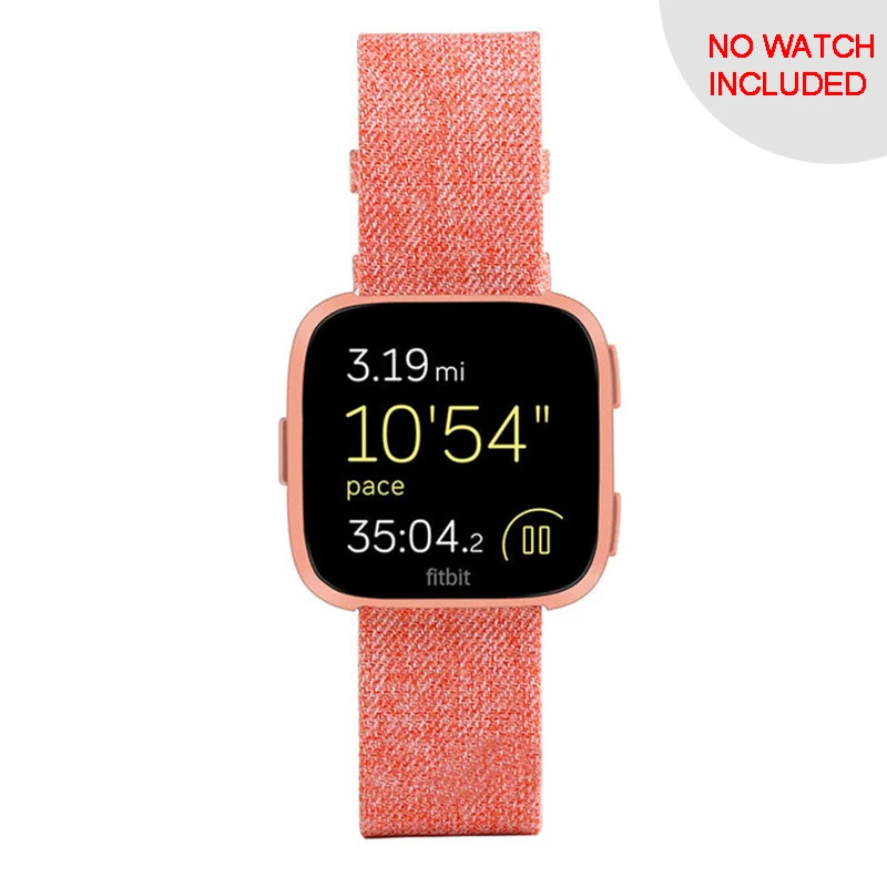 Браслет на запястье ремешок для Fitbit Versa тканый нейлоновый смарт-Браслет для Fitbit Versa ремешок на запястье смарт-Аксессуары