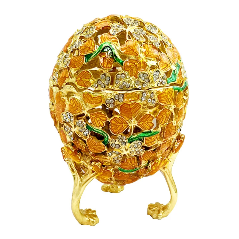 Европейские пасхальные яйца орнамент шкатулка для бижутерии русские украшения