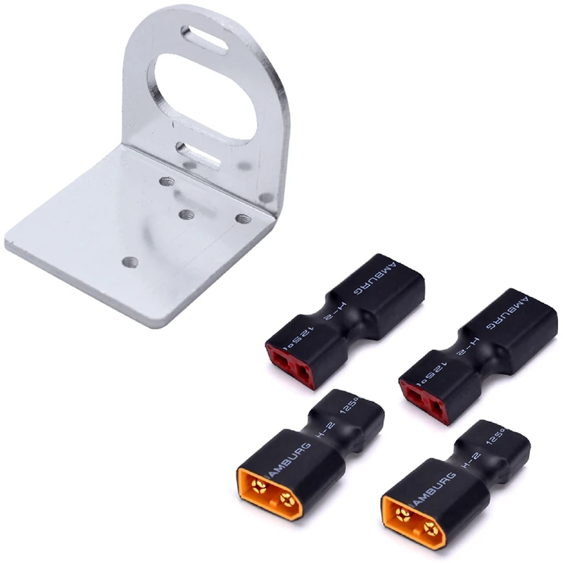 2 Set RC Car Part: 1 540 Adjustable Motor Seat &amp T-Type Plug Connector Lithium Polymer Battery | Игрушки и хобби