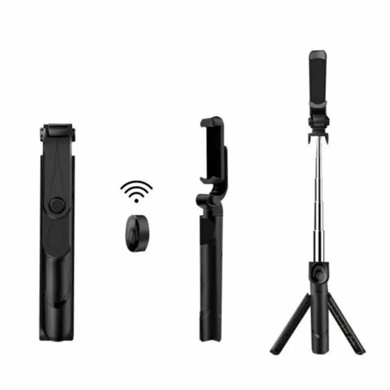 4 в 1 беспроводной Bluetooth селфи палка выдвижной ручной монопод складной мини штатив