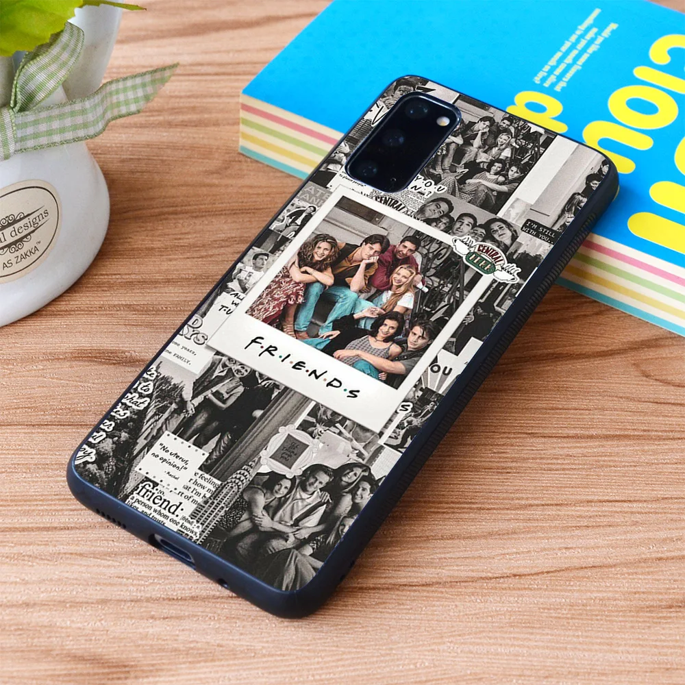 

For Samsung Galaxy Friend puzzle Soft TPU border Samsung Galaxy Case