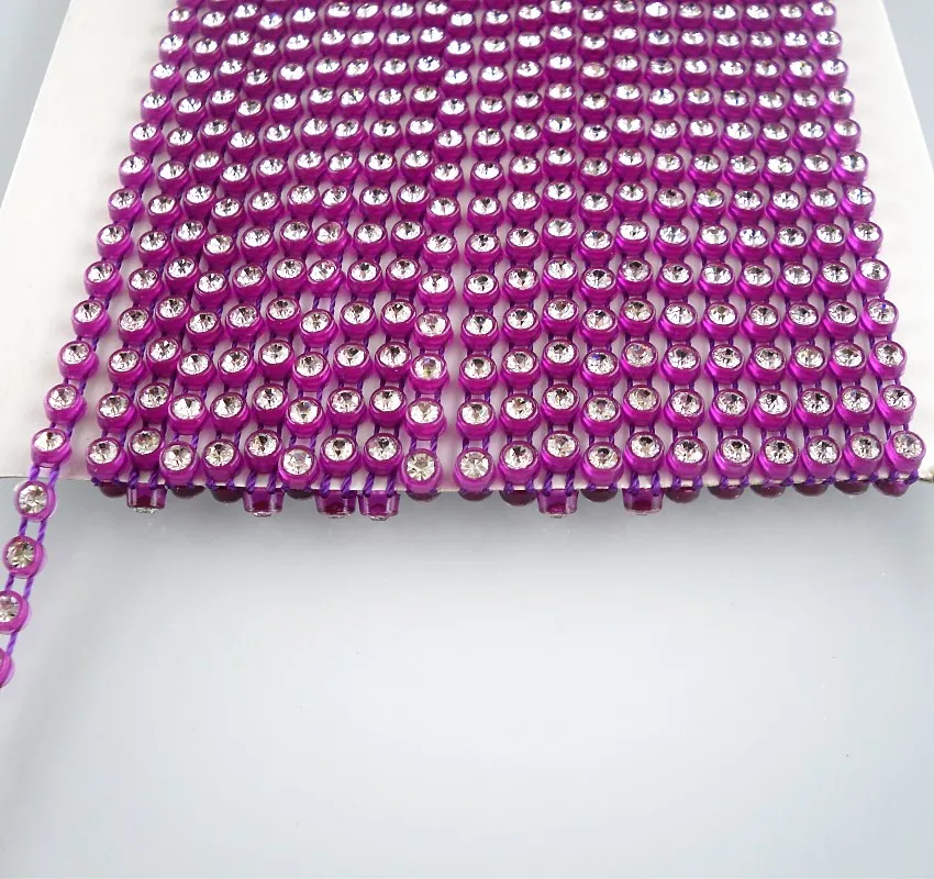 SS12 класс прозрачные стеклянные камни 3 мм стразы пластиковые чашки обувь для