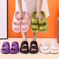 new summer womens platform sandals soft soled slippers bathroom slippers for men comfortable couple slipper fashion beach shoes