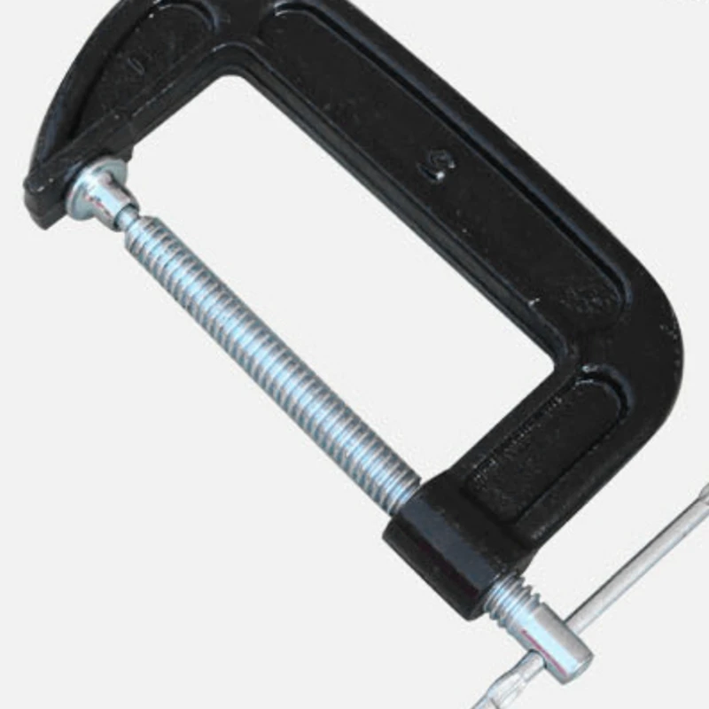

Heavy-Duty Cast Steel G-Clamp Fixed and Blessed Cast Steel G-Clamp Woodworking Compression Clamp G-Clamp