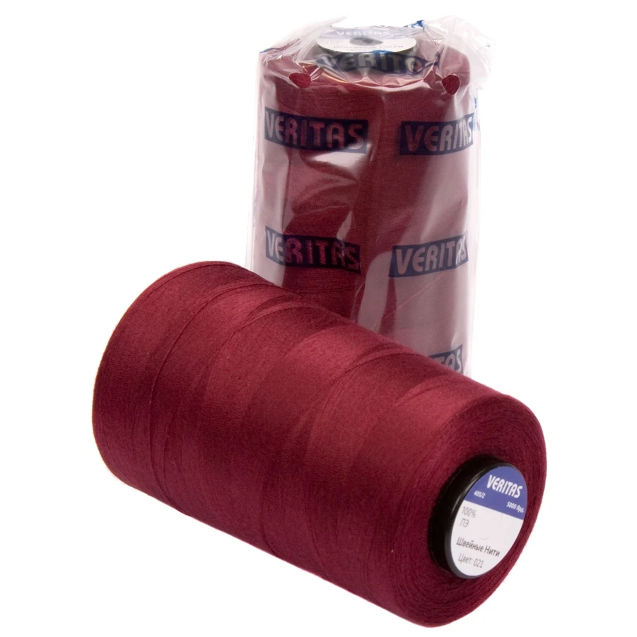 Нить для шитья Veritas PE 40/2 5000 ярдов 2 шт. все нейлоновые нитки швейных машин вышивки -
