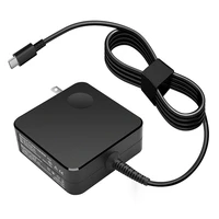 suitable for lenovo square notebook portable power adapter 65w type c port pd fast charge computer charger us plug