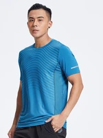 cross fit gym exercise fishing short sleeve loose sportswear running t shirt men quick drying breathable sports walking fitness