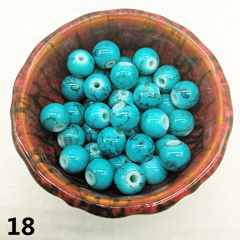 Бисер из чешского стекла для украшений сделай сам круглые бусины с отверстием