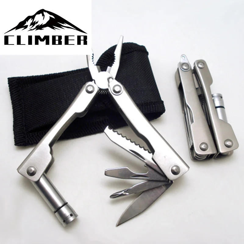 

[Новый магазин] многофункциональные плоскогубцы для кемпинга, ультралегкие портативные складные плоскогубцы, многофункциональные инструм...