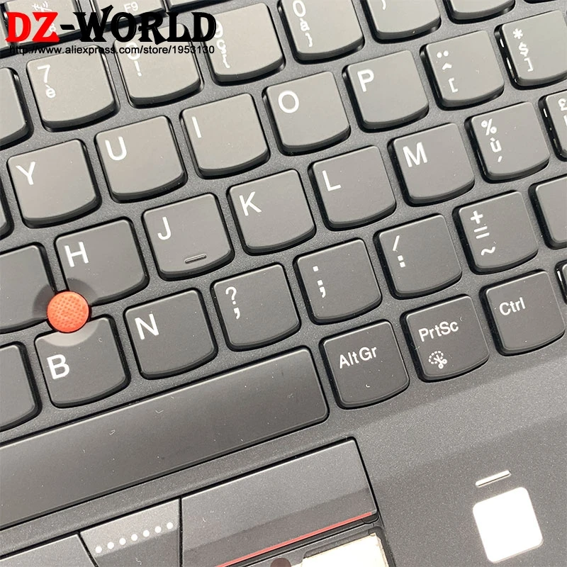 Comprar Cubierta Superior Con Reposamanos Con Teclado Retroiluminado Belga Para Portátil Lenovo Thinkpad X1, 5th Gen, 01LX542