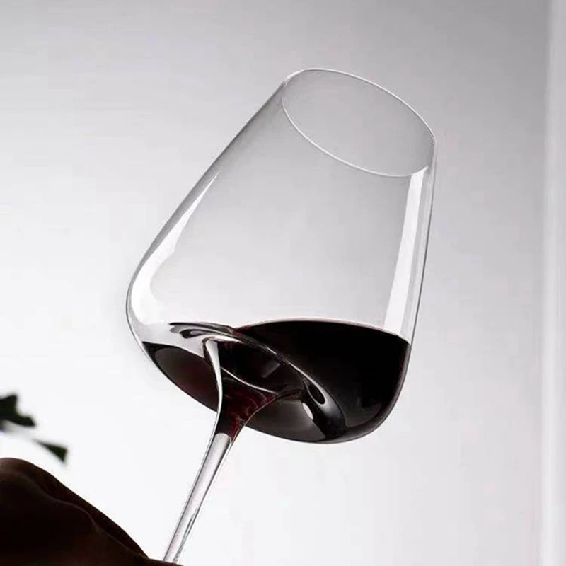 

2PCS/Large European Style Top Grade Wine Glass, Crystal Goblet and Pot Belly