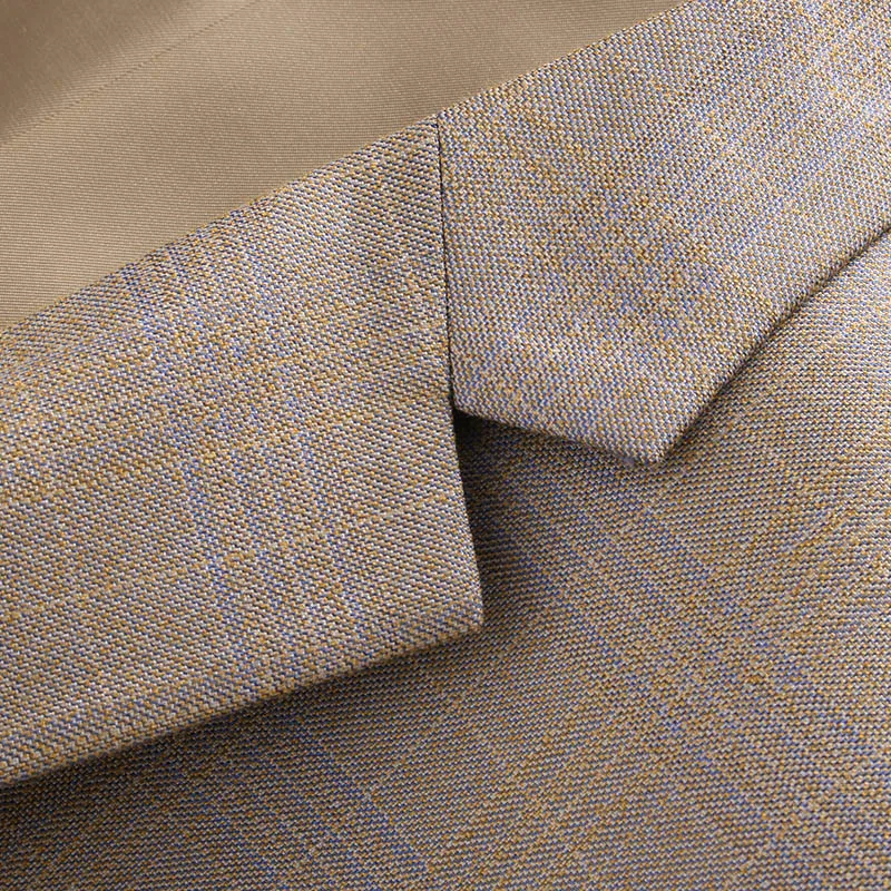 Size 6XL ( Jacket + Vest Pants ) New Fashion Boutique Plaid Casual Business Men's Suit Groom Wedding Dress Performance Tuxedo | Мужская