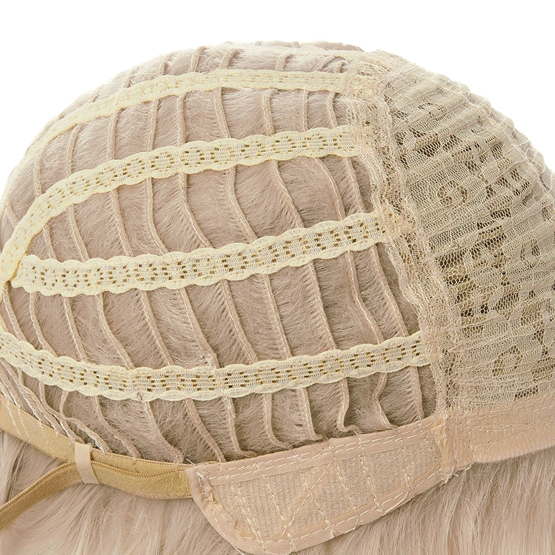 

Genshin Impact Albedo Cosplay 35cm Short Linen Heat Resistant Synthetic Hair Halloween Party Anime Cosplay Wigs