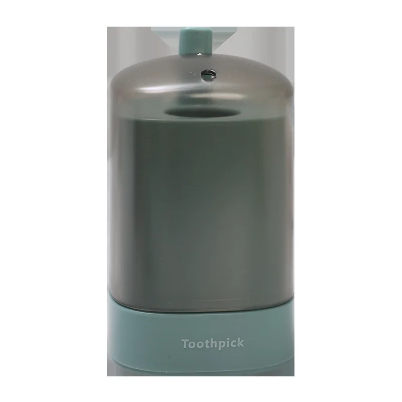 

Fashionable automatic push-type toothpick box creative pop-up home restaurant toothpick bucket plastic portable toothpick holder
