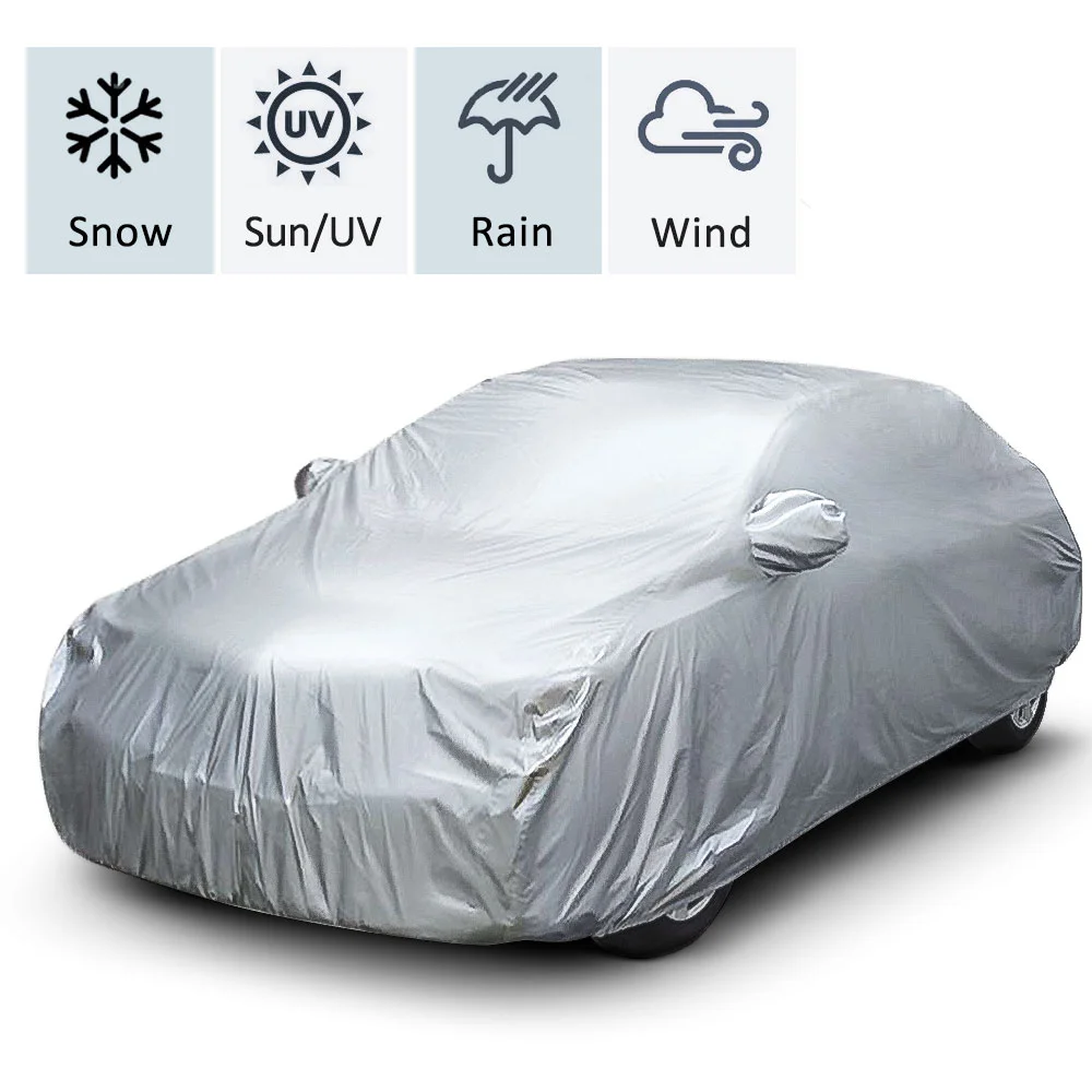 

Car Cover Waterproof Dustproof Protection Cover Waterproof car cover sun protection cover for car dust rain snow protective