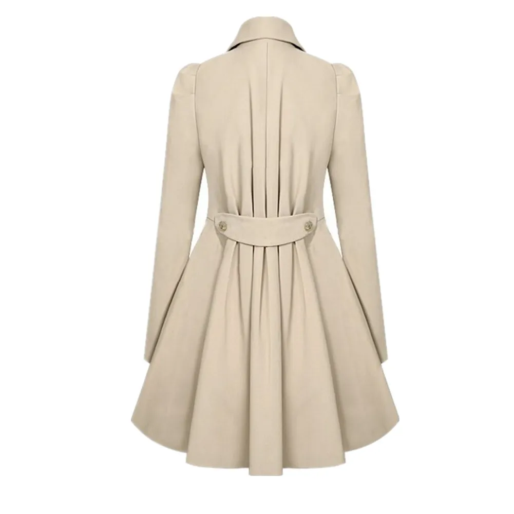 Женское длинное пальто Лизы колли модное повседневное дамское на весну и осень