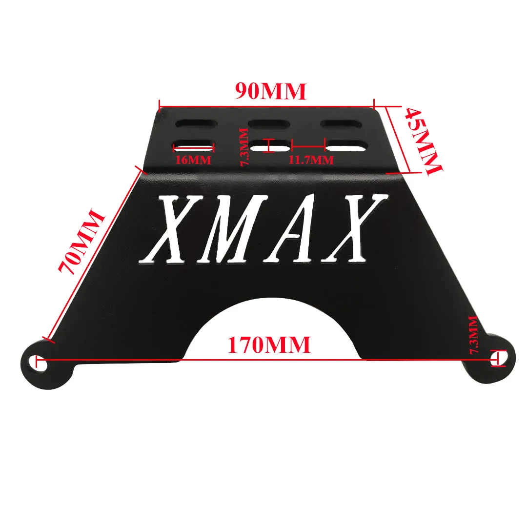 Модифицированный мотоцикл xmax 125 250 300 400 телефон GPS Кронштейн пластина Держатель