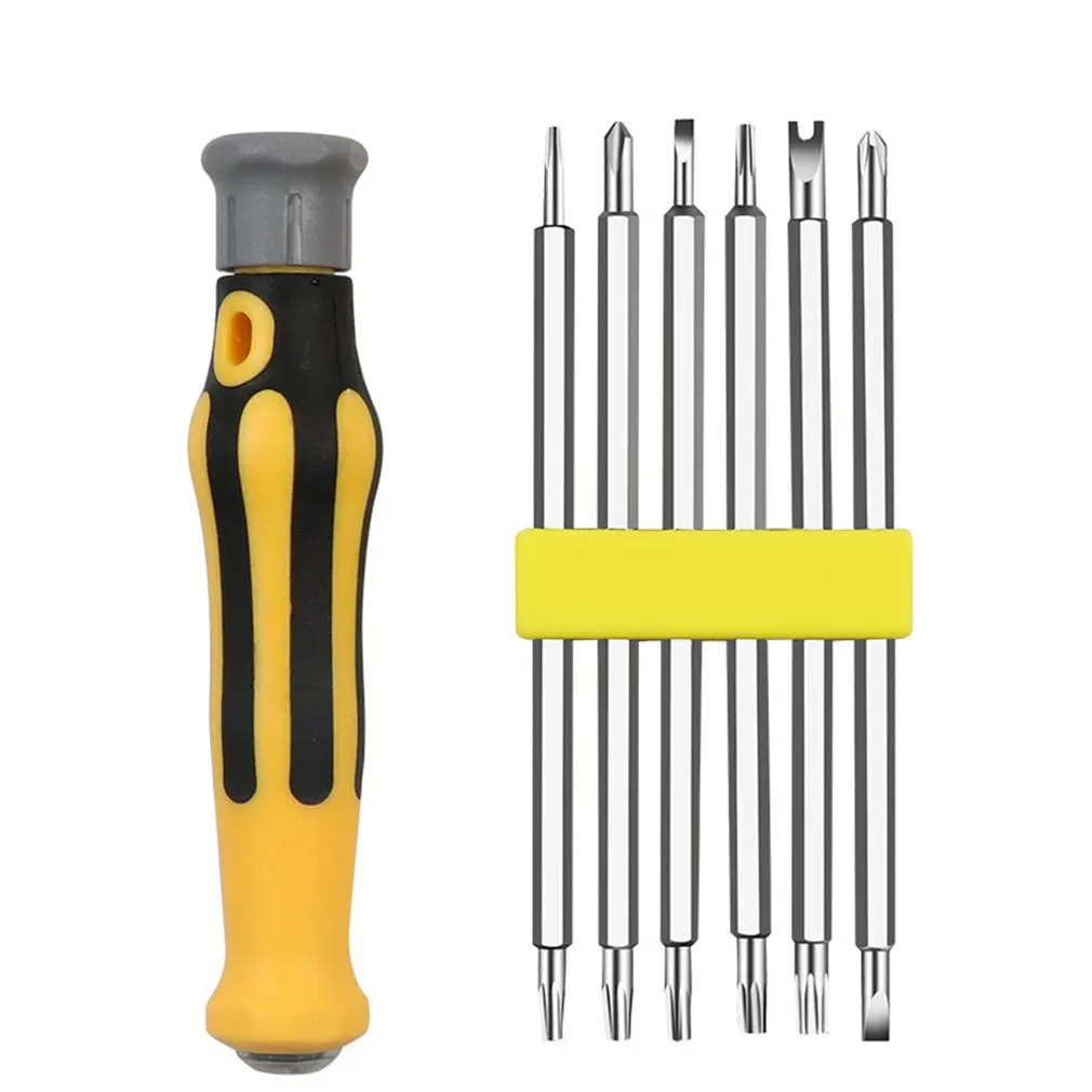 

Multi-function Household Screwdriver Set Strong Magnetic Screwdriver Special-shaped Phillips Double Head Torx Screwdriver