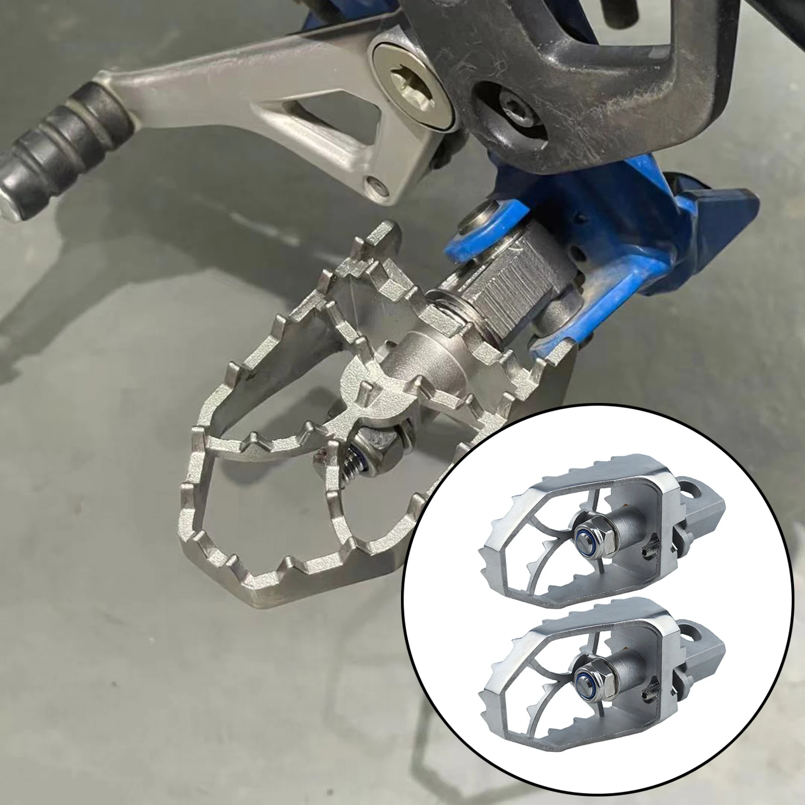 

Stainless Steel Front Footrests Foot Peg fits for KAWASAKI , Spare Parts
