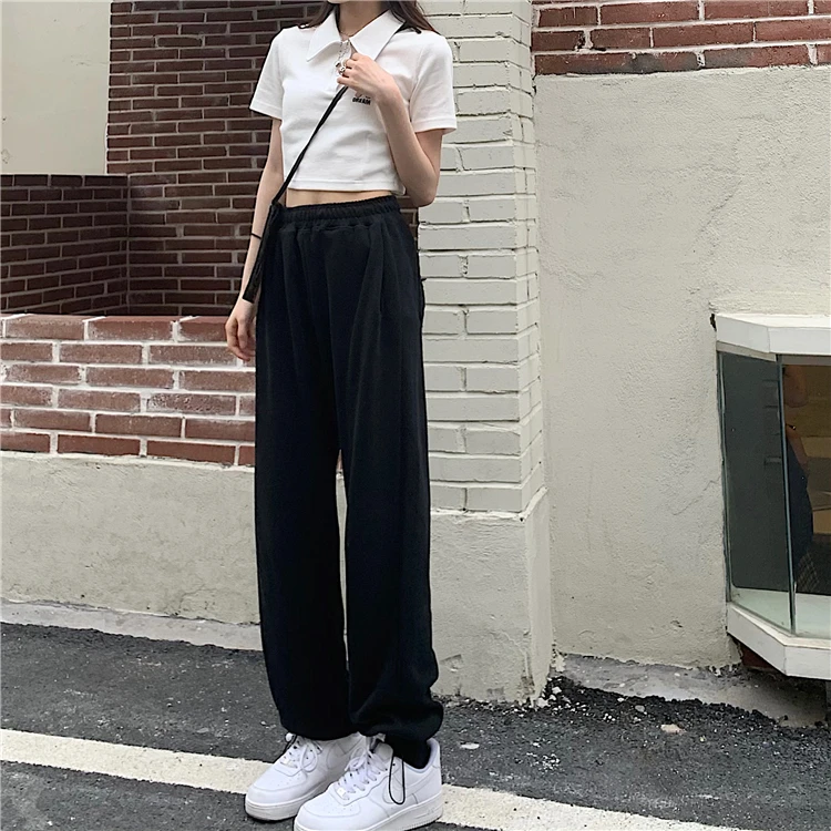 

YTX203 2021 New Love Labeled Drawstring Drawstring Pants Leisure Sports Sweatpants