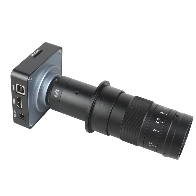 38MP 1080P Свободно регулируемая стойка USB HDMI видео промышленный микроскоп система
