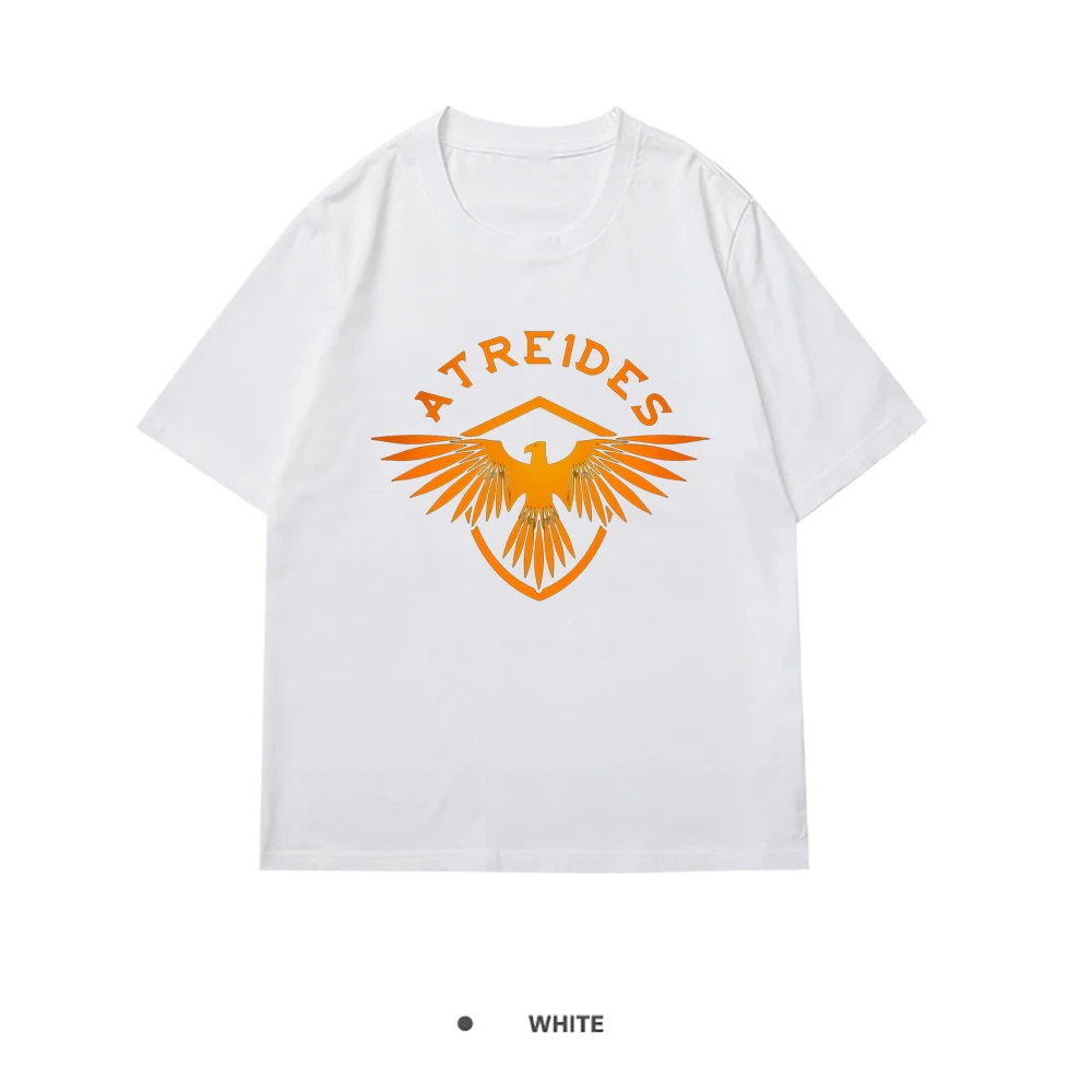 

Atreides Printing Woman T Shirt Summer Temperament T Shirt Large Size Breathable T Shirts Retro Fit All-match Tshirt Woman