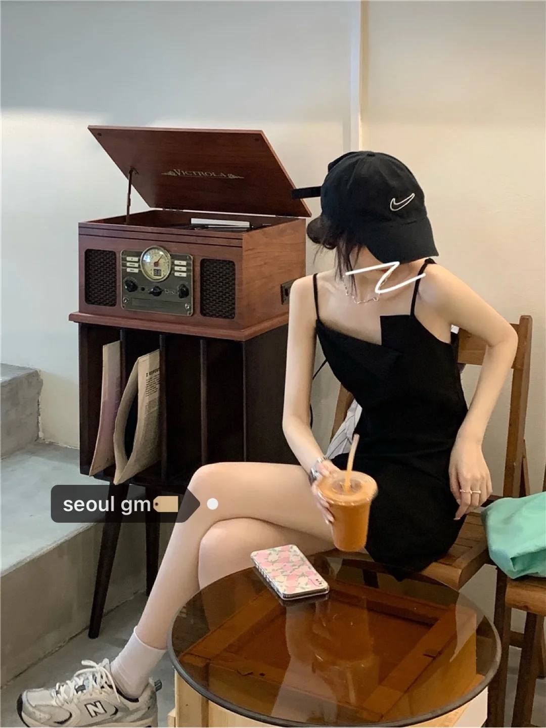 

Super Sexy Dress Girl Dark Slim Black Hepburn Split Suspender Dress Female Summer