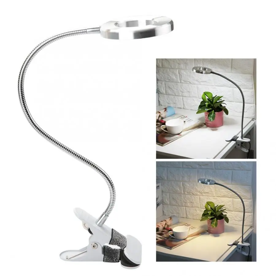 

USB Portable Makeup Desk Lamp Tattoo Artist Table Lamp Led Light with Cilp (EU Plug) Permanent Makeup