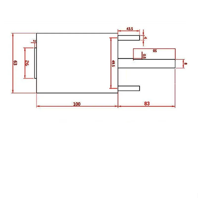 XD 63100 электродвигатель постоянного тока с постоянным магнитом 12 в 2000 об/мин/24 В 4000