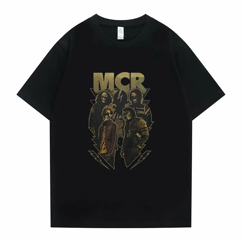 

My Chemical Romance Mcr Dead T-shirt High Quality Tshirt Emo Punk Man Woman Fashion Tee Shirt Men Women Rock Hippie T Shirts